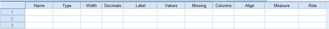 IBM SPSS Statistics Tutorial - Part 02 - Variable View - Your Right ...